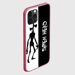 Чехол для iPhone 12 Pro СиреноголовыйSiren Head, цвет: 3D-малиновый — фото 2