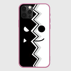 Чехол для iPhone 12 Pro Geometry Dash Fondo, цвет: 3D-малиновый