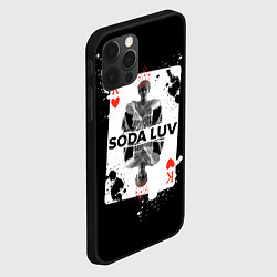 Чехол для iPhone 12 Pro Репер - SODA LUV, цвет: 3D-черный — фото 2