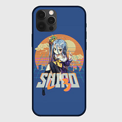 Чехол для iPhone 12 Pro Shiro princess, цвет: 3D-черный