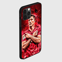 Чехол для iPhone 12 Pro Левандовски Lewandowski 9, цвет: 3D-черный — фото 2