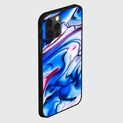 Чехол для iPhone 12 Pro ТАЙ ДАЙ ОКЕАН ЧЕРНИЛ, цвет: 3D-черный — фото 2