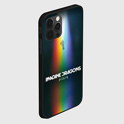 Чехол для iPhone 12 Pro Imagine Dragons: Evolve, цвет: 3D-черный — фото 2