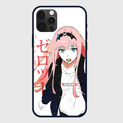 Чехол для iPhone 12 Pro Zero Two, Darling in the Franx, цвет: 3D-черный