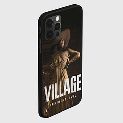 Чехол для iPhone 12 Pro RESIDENT EVIL VILLAGE, цвет: 3D-черный — фото 2