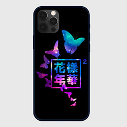 Чехол для iPhone 12 Pro Jinterfly Bts, цвет: 3D-черный