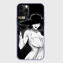 Чехол для iPhone 12 Pro Lady Alcina Dimitrescu, цвет: 3D-светло-сиреневый