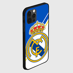 Чехол для iPhone 12 Pro REAL MADRID РЕАЛ МАДРИД, цвет: 3D-черный — фото 2