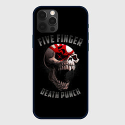Чехол для iPhone 12 Pro Five Finger Death Punch 5FDP, цвет: 3D-черный