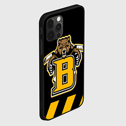 Чехол для iPhone 12 Pro BOSTON BRUINS, цвет: 3D-черный — фото 2