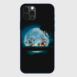 Чехол для iPhone 12 Pro Ночная прогулка, цвет: 3D-черный