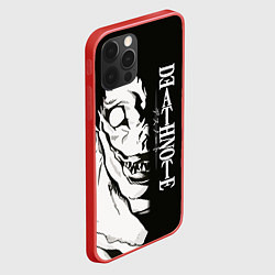 Чехол для iPhone 12 Pro Персонаж Рюк Death Note, цвет: 3D-красный — фото 2