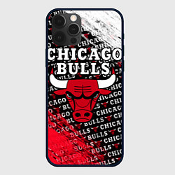 Чехол для iPhone 12 Pro CHICAGO BULLS 6, цвет: 3D-черный