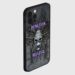 Чехол для iPhone 12 Pro DM Dungeon Master SKULL, цвет: 3D-черный — фото 2