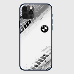 Чехол для iPhone 12 Pro BMW ПРОТЕКТОР ШИН, цвет: 3D-черный
