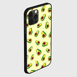 Чехол для iPhone 12 Pro Авокадо Avocado, цвет: 3D-черный — фото 2