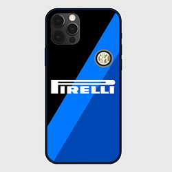 Чехол для iPhone 12 Pro INTERNATIONAL INTER MILAN, цвет: 3D-черный