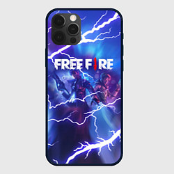 Чехол для iPhone 12 Pro FREEFIRE КОРОЛЕВСКАЯ БИТВА Z, цвет: 3D-черный