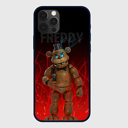 Чехол для iPhone 12 Pro FNAF FREDDY, цвет: 3D-черный