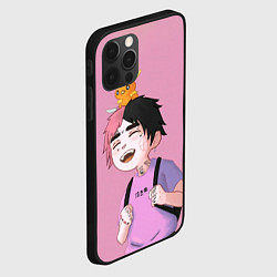 Чехол для iPhone 12 Pro Young Lil Peep, цвет: 3D-черный — фото 2