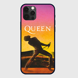 Чехол для iPhone 12 Pro Queen Freddie Mercury Z, цвет: 3D-черный