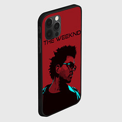 Чехол для iPhone 12 Pro The weeknd, цвет: 3D-черный — фото 2