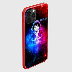 Чехол для iPhone 12 Pro Космический Луффи One Piece, цвет: 3D-красный — фото 2
