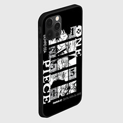 Чехол для iPhone 12 Pro ONE PIECE Главные герои, цвет: 3D-черный — фото 2