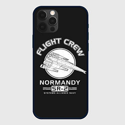 Чехол для iPhone 12 Pro Нормандия, цвет: 3D-черный
