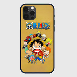 Чехол для iPhone 12 Pro Персонажи One Piece Большой куш, цвет: 3D-черный