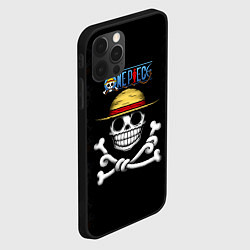 Чехол для iPhone 12 Pro Пираты Соломенной Шляпы One Piece, цвет: 3D-черный — фото 2