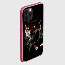 Чехол для iPhone 12 Pro Prodigy Fox, цвет: 3D-малиновый — фото 2