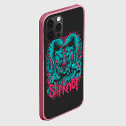 Чехол для iPhone 12 Pro Slipknot Monster, цвет: 3D-малиновый — фото 2