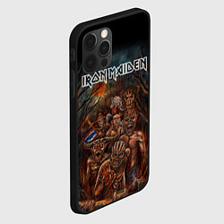 Чехол для iPhone 12 Pro IRON MAIDEN АЙРОН МЕЙДЕН Z, цвет: 3D-черный — фото 2