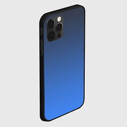 Чехол для iPhone 12 Pro DARK OCEAN GRADIENT, цвет: 3D-черный — фото 2