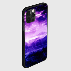 Чехол для iPhone 12 Pro ФИОЛЕТОВЫЙ РАЙ, цвет: 3D-черный — фото 2