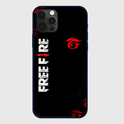Чехол для iPhone 12 Pro GARENA FREE FIRE, цвет: 3D-черный