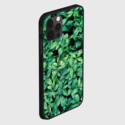 Чехол для iPhone 12 Pro Барвинок, цвет: 3D-черный — фото 2