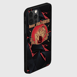Чехол для iPhone 12 Pro MUAY THAI FIGHTER, цвет: 3D-черный — фото 2
