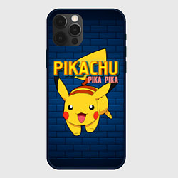 Чехол для iPhone 12 Pro ПИКА ПИКА PIKA PIKA, цвет: 3D-черный