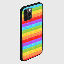 Чехол для iPhone 12 Pro ПОП ИТ POP IT, цвет: 3D-черный — фото 2