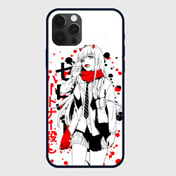 Чехол для iPhone 12 Pro Darling in the Franxx 02, цвет: 3D-черный