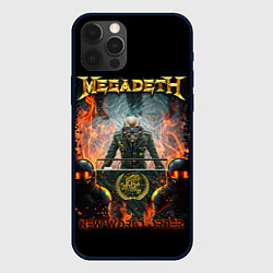 Чехол для iPhone 12 Pro Megadeth, цвет: 3D-черный