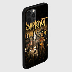 Чехол для iPhone 12 Pro Slipknot, цвет: 3D-черный — фото 2