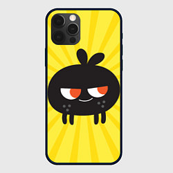 Чехол для iPhone 12 Pro Toca Boca Yellow, цвет: 3D-черный