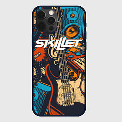 Чехол для iPhone 12 Pro Skillet Скиллет Z, цвет: 3D-черный