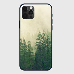 Чехол для iPhone 12 Pro Лес, цвет: 3D-черный