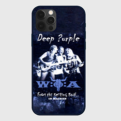 Чехол для iPhone 12 Pro From The Setting Sun In Wacken - Deep Purple, цвет: 3D-черный
