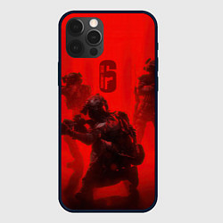 Чехол для iPhone 12 Pro RAINBOW SIX SIEGE 6 ОСАДА РАДУГА, цвет: 3D-черный