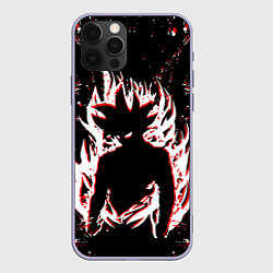 Чехол для iPhone 12 Pro Dragon ball super, цвет: 3D-светло-сиреневый
